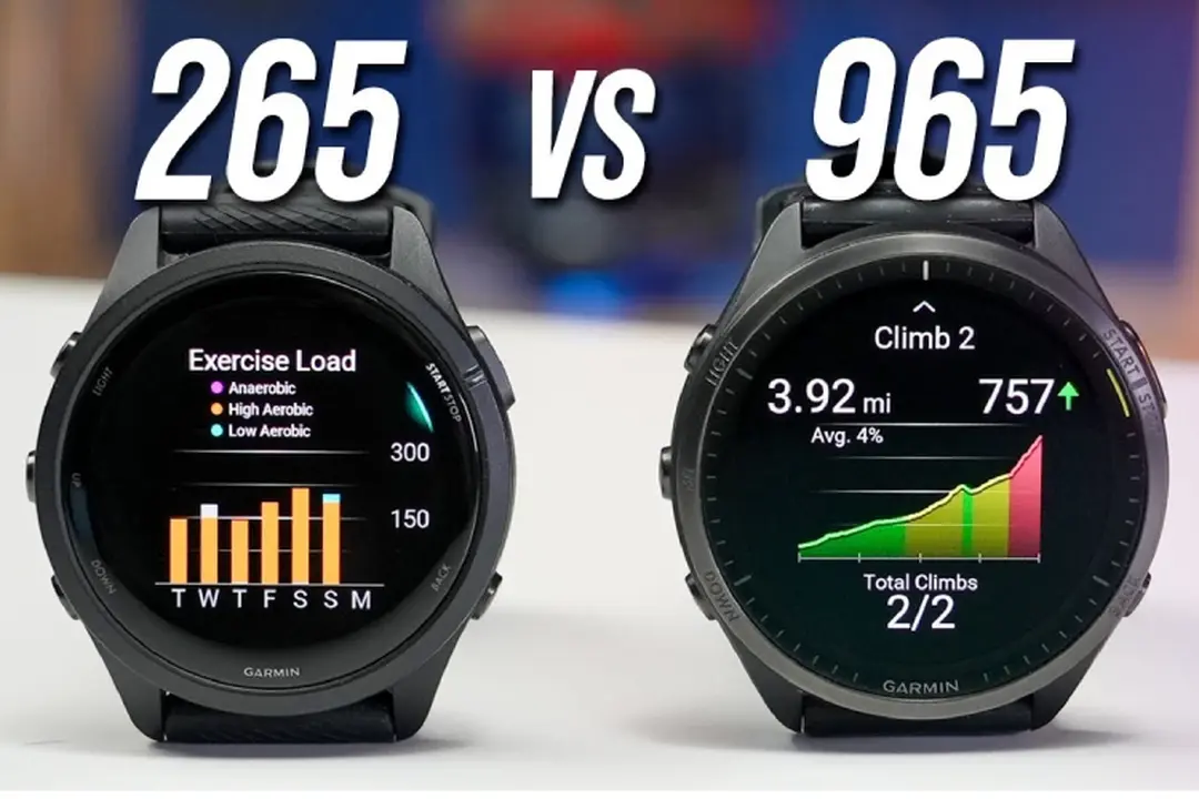 So sánh Garmin 265 và 965: Đâu là smartwatch phù hợp nhất cho bạn?