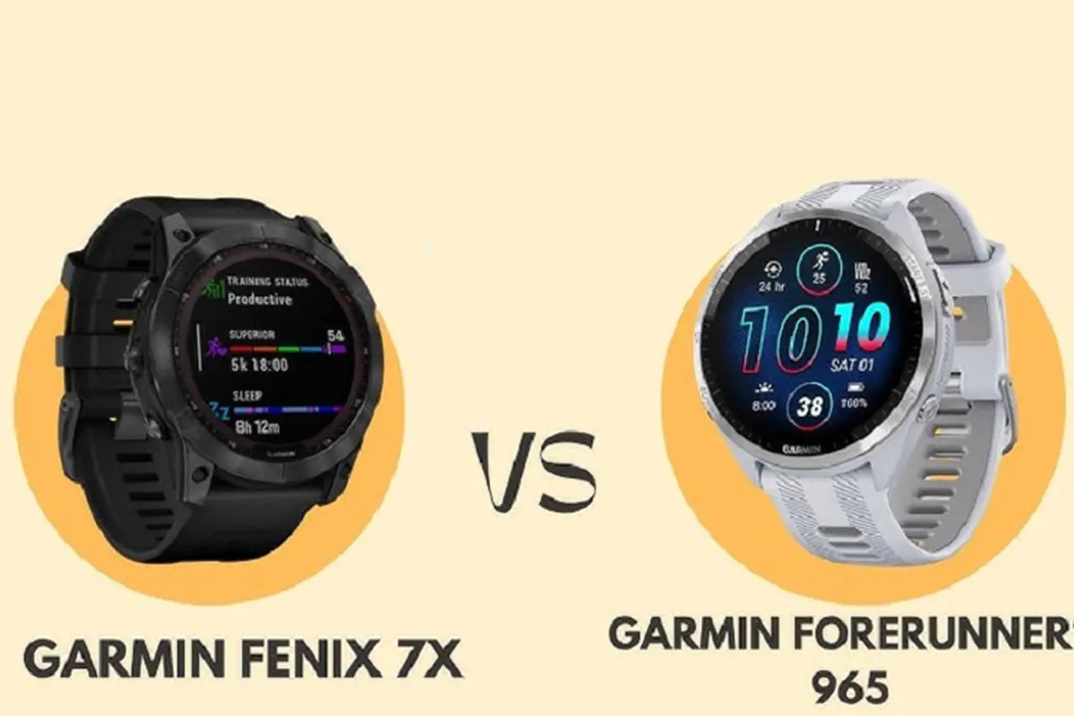 So sánh Garmin Forerunner 965 và Garmin Fenix 7 chi tiết từ A-Z