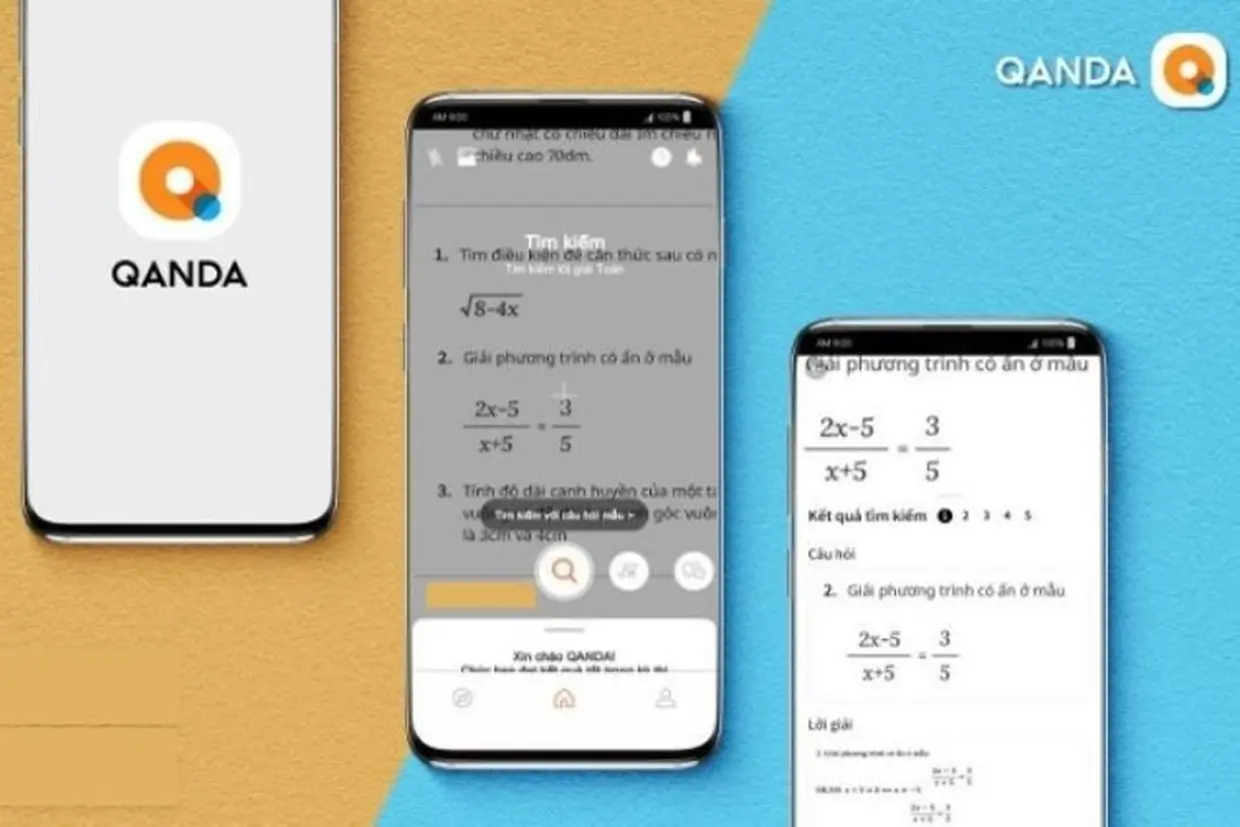 Ứng dụng Qanda hỗ trợ giải tất cả các bài toán từ lớp 1 đến 12 một cách chính xác 