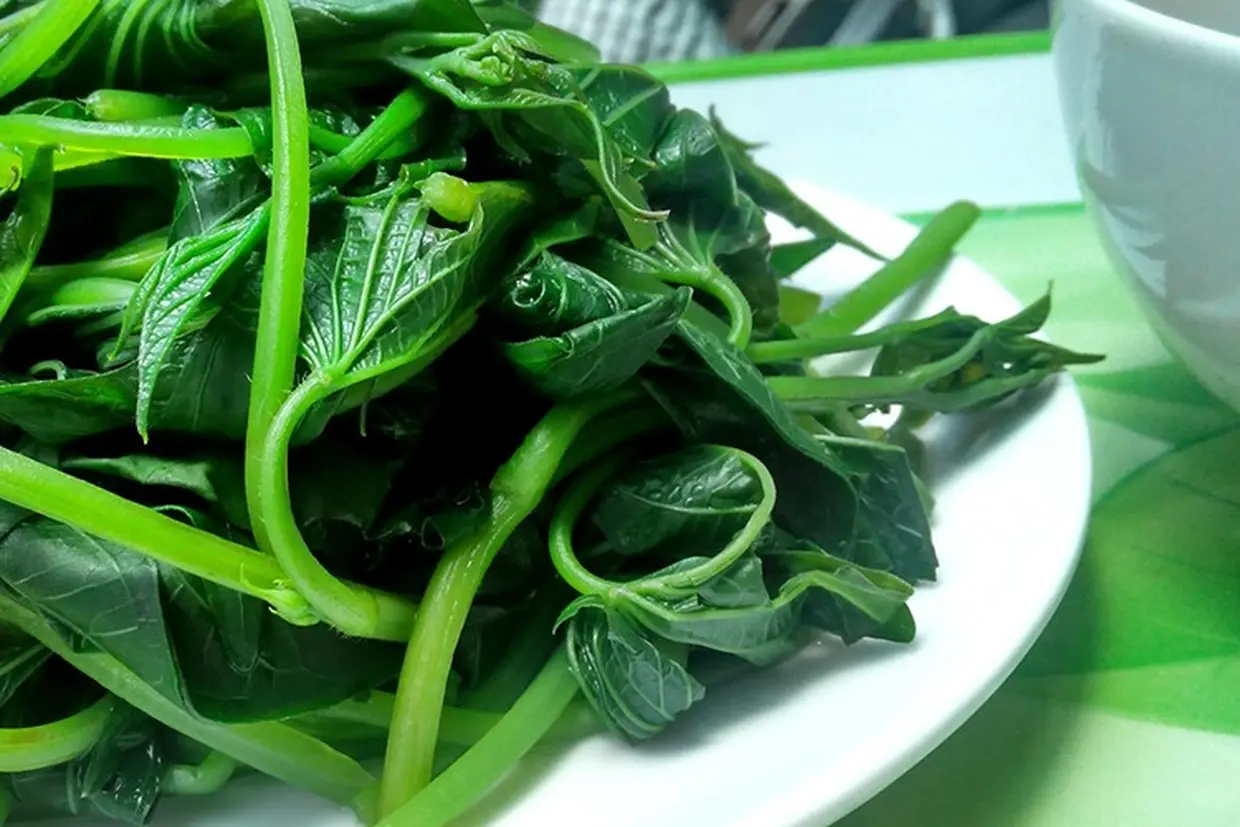 Cách luộc rau lang đơn giản mà cực kỳ nhanh chóng