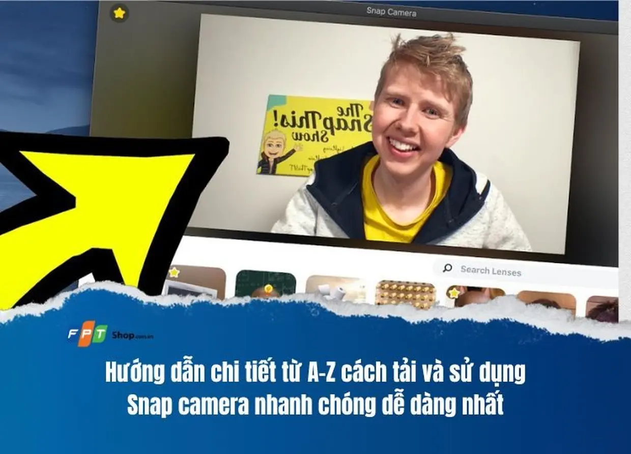 Snap camera - Công cụ biến hình ảnh, video sinh động hơn