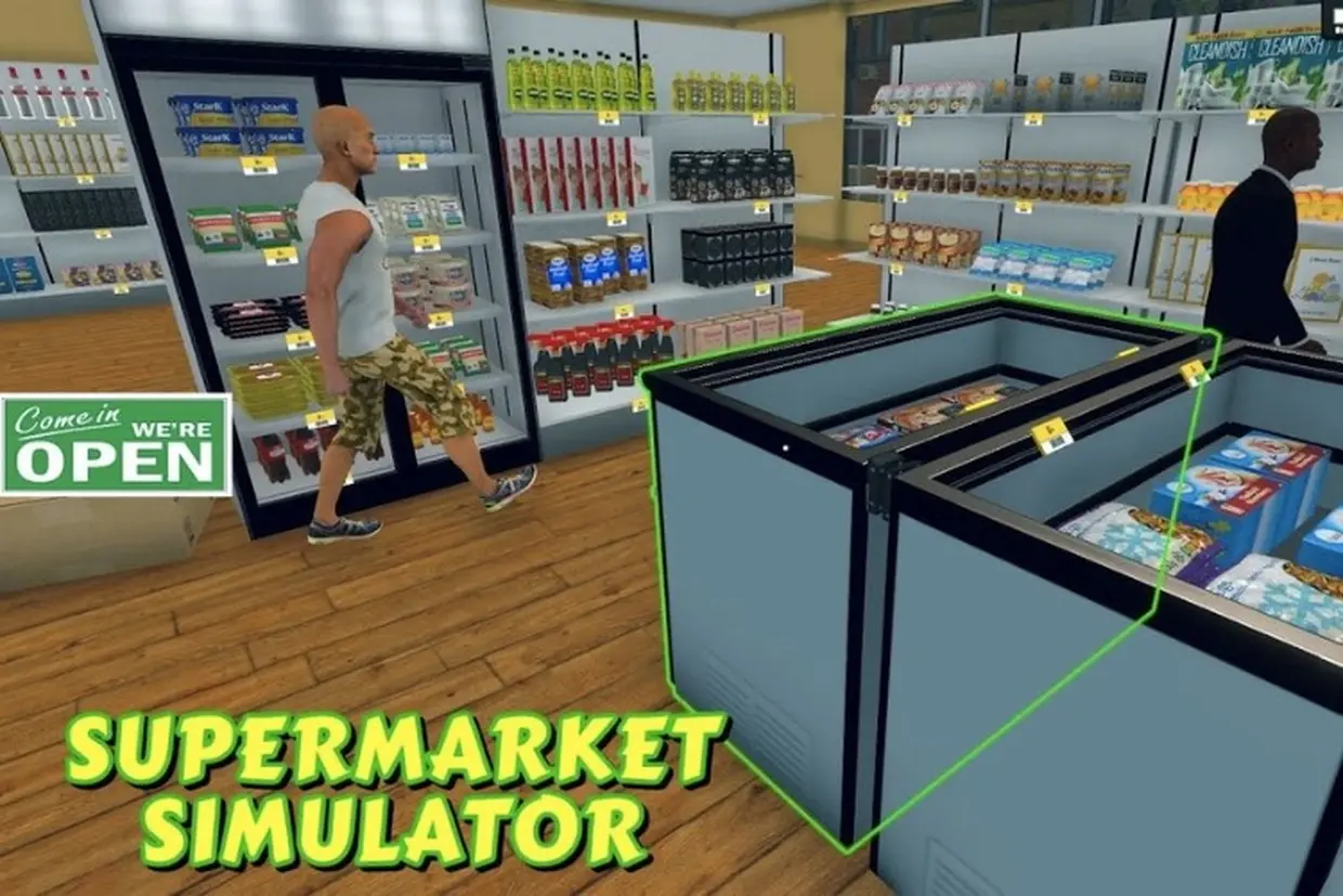 Supermarket Simulator - game mô phỏng quản lý siêu thị "đỉnh của chóp" dành cho dân mê kinh doanh