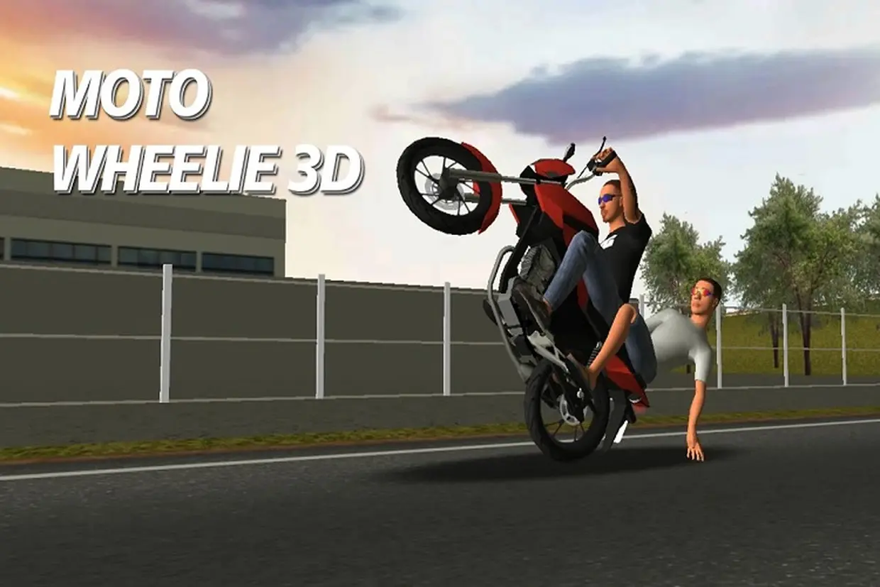 Moto Wheelie 3D - Game thử sức với các pha biểu diễn mô tô mạo hiểm trên đường phố đầy kịch tính