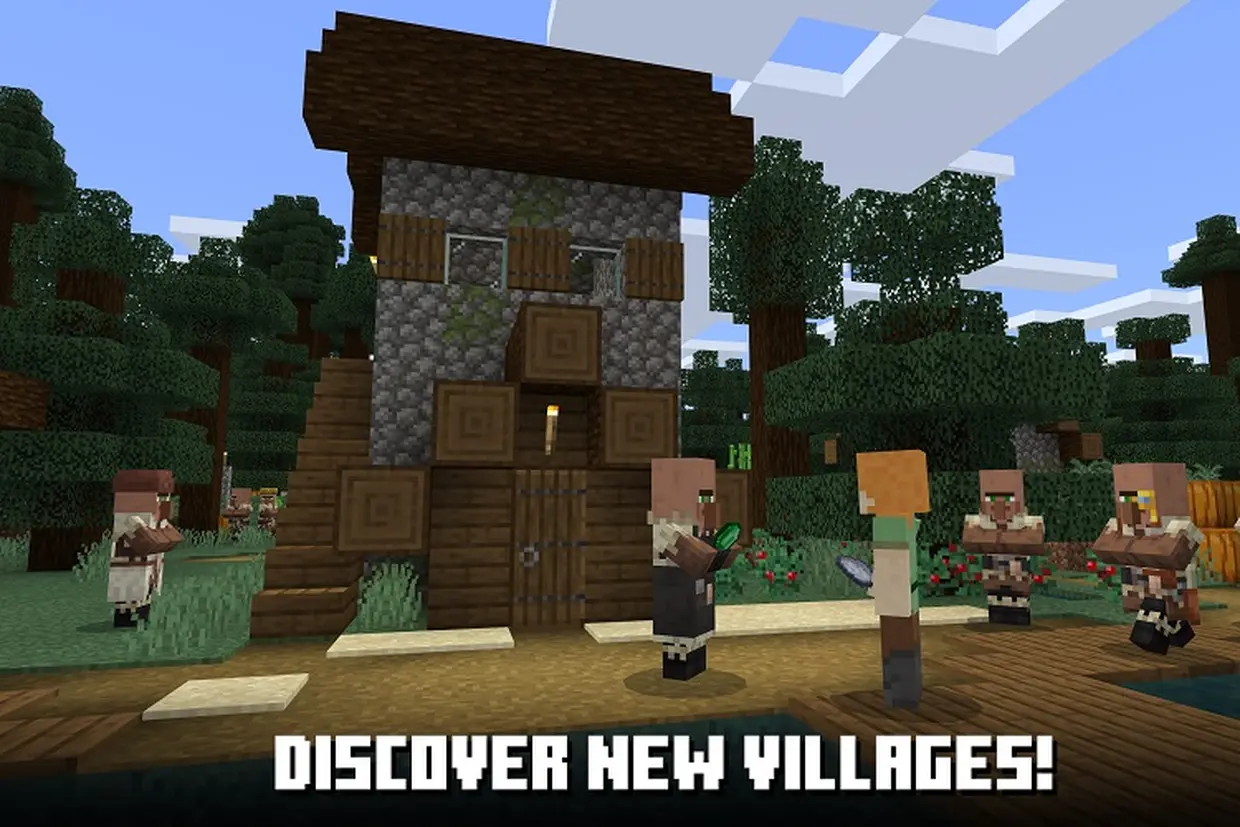 Minecraft Trial - Cơ hội thử nghiệm chế độ sinh tồn hấp dẫn, xây dựng và chiến đấu chống lại quái vật đêm