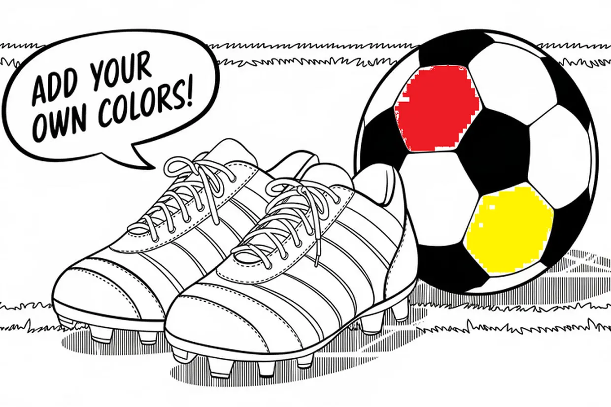 Colors: Football Coloring - Ứng dụng khơi nguồn sáng tạo và đam mê bóng đá dành cho mọi lứa tuổi