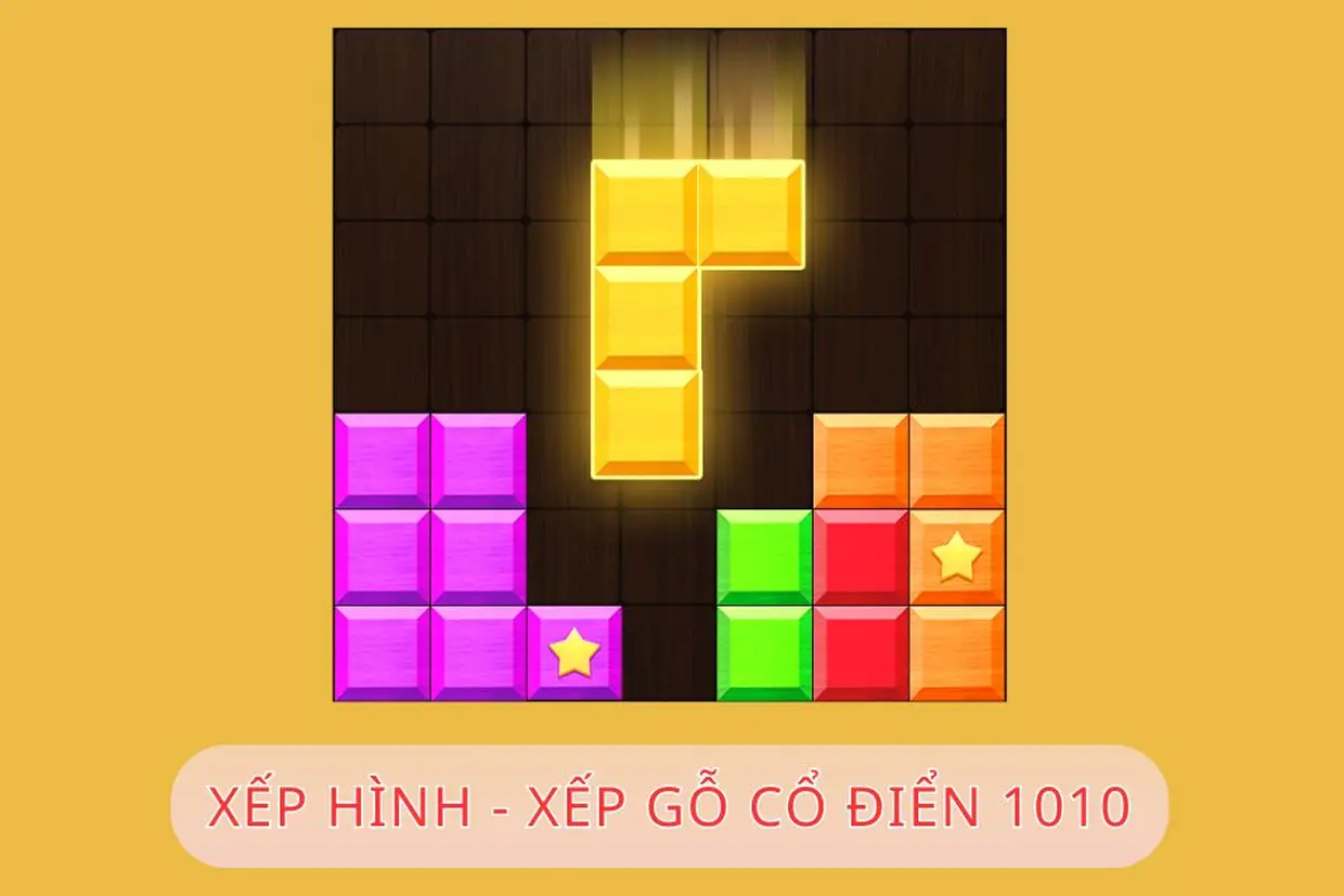 Xếp hình - Xếp gỗ cổ điển 1010: phương thức giải trí tuyệt vời với hướng dẫn chơi trên PC