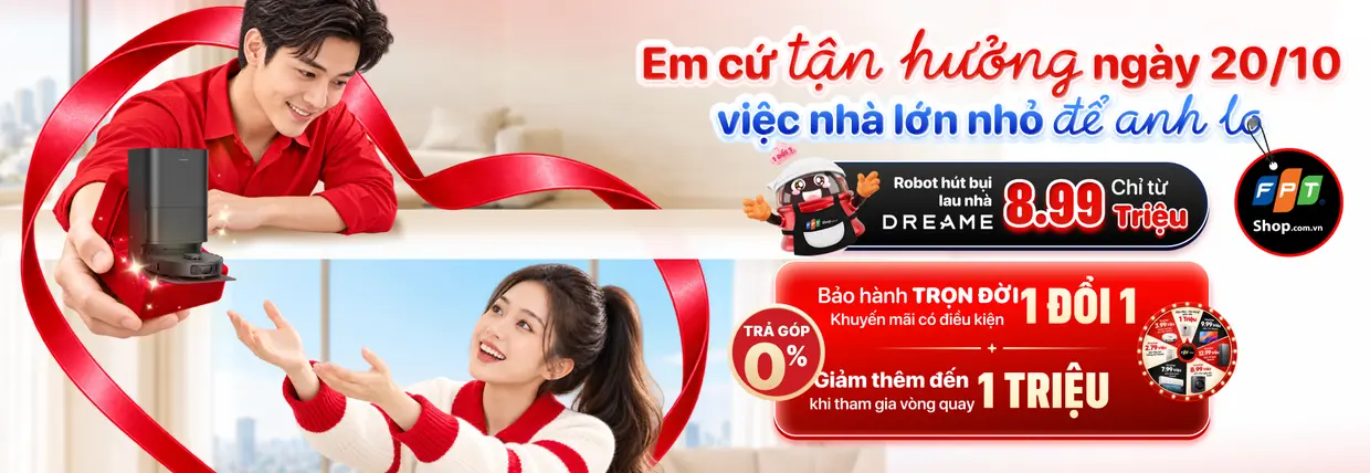 Robot hút bụi Dreame