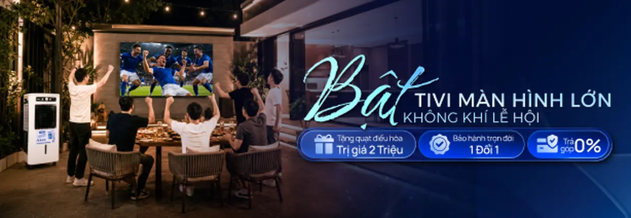 TV 65" - Quạt Điều Hòa 
