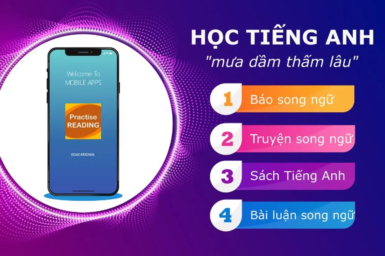 Ứng dụng Học Tiếng Anh Song Ngữ có những điểm gì nổi bật? Hướng dẫn các bước download