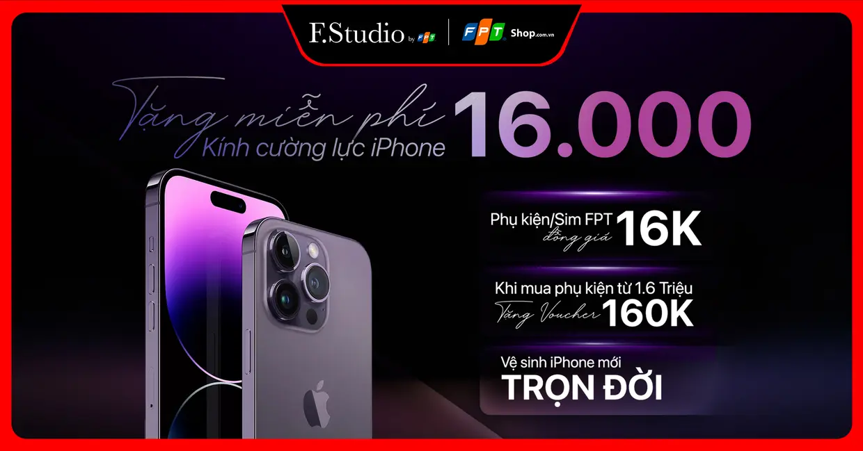 Duy nhất ngày 16/08: FPT Shop và F.Studio by FPT tặng miễn phí 16.000 ...