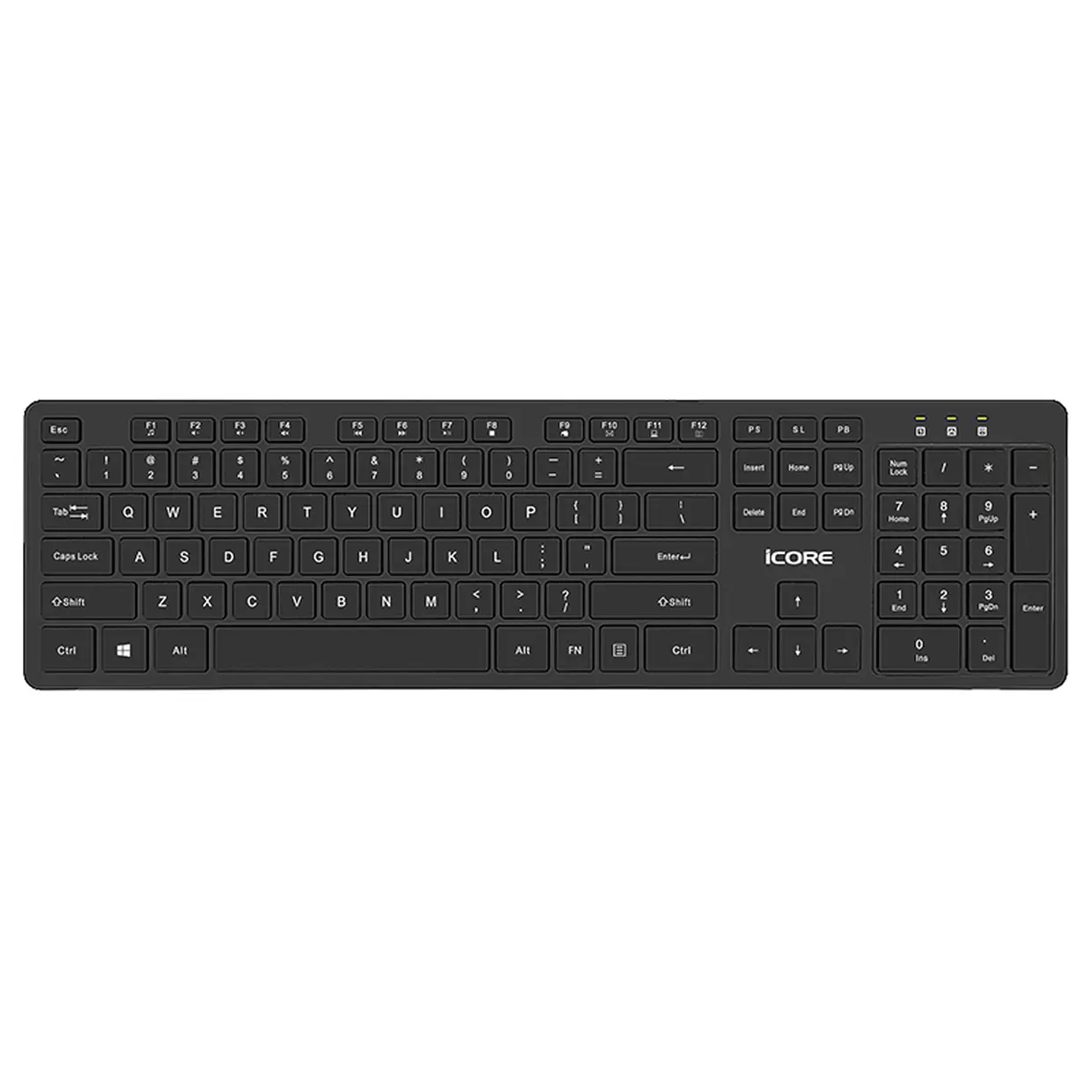 Bàn phím không dây iCore IK02 | Gõ êm, kết nối ổn định
