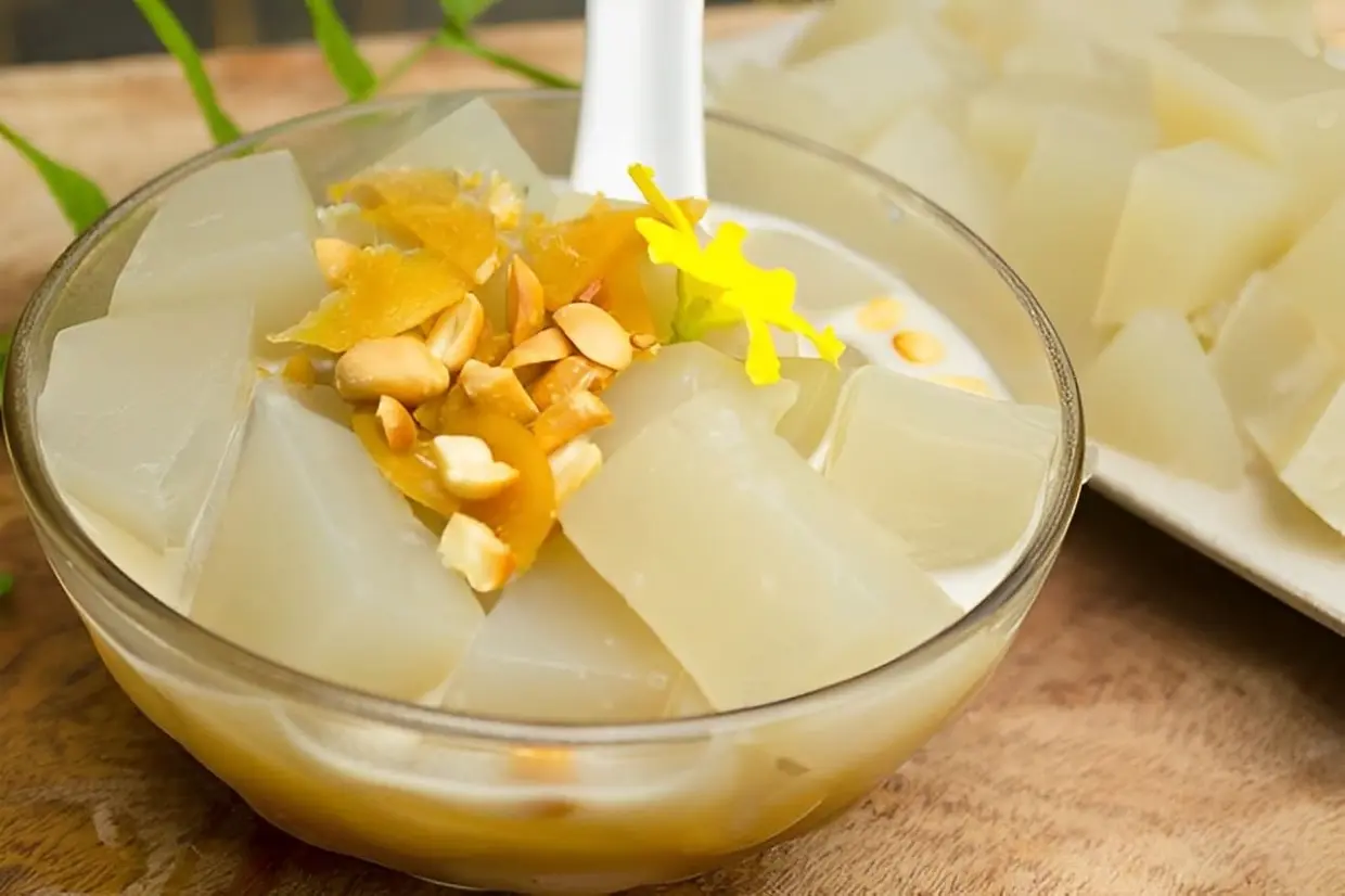 Cách cách nấu xu xoa rong biển mát lạnh cho ngày hè oi bức