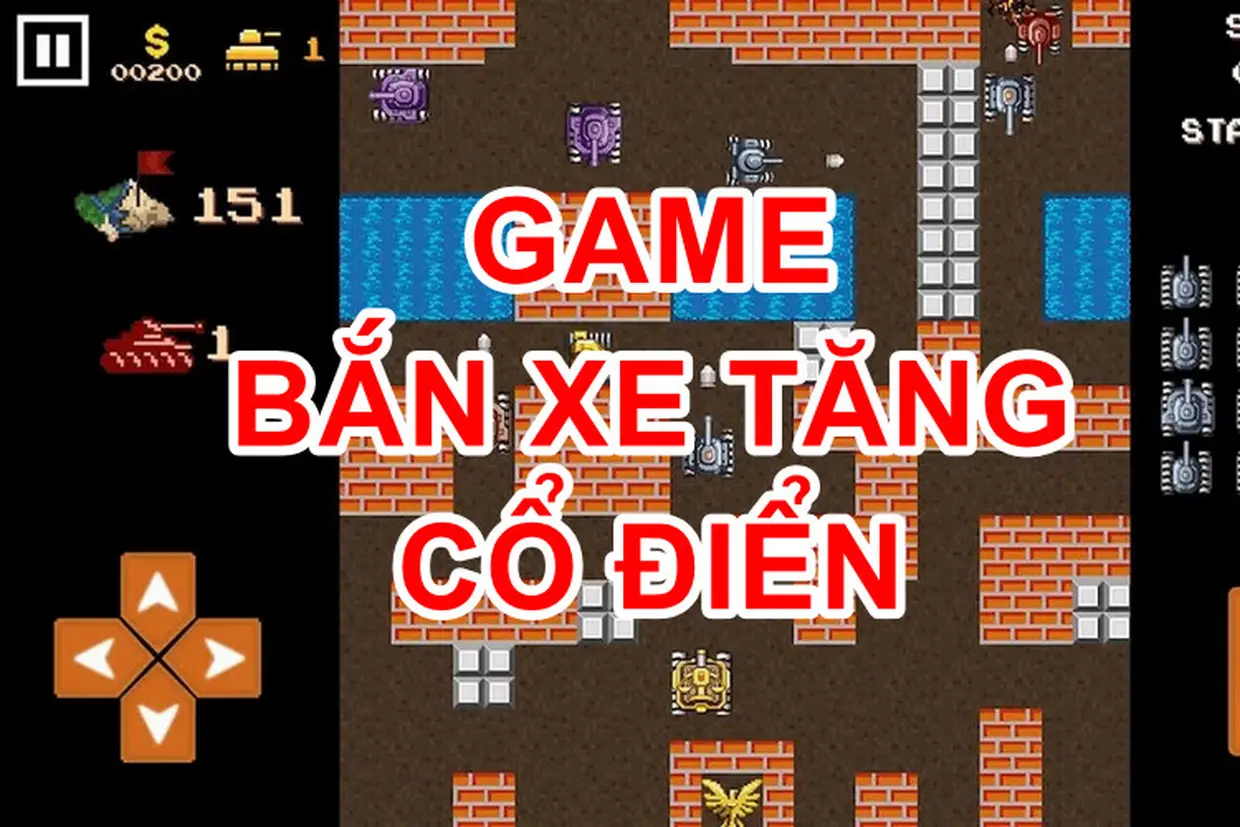 Game bắn xe tăng cổ điển: Tính năng thú vị và cách chơi
