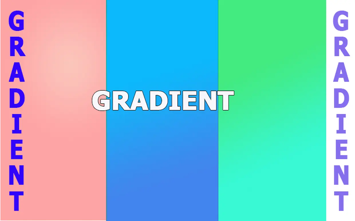 Gradient và cách tạo màu gradient trong Photoshop và Canva
