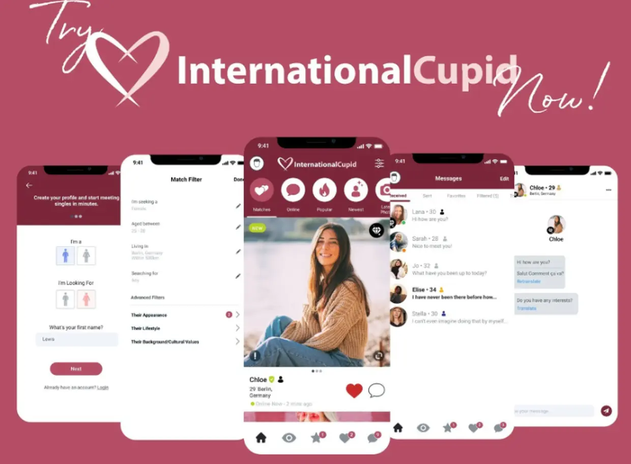 InternationalCupid: Nền tảng kết nối hẹn hò quốc tế dành cho người độc thân toàn cầu