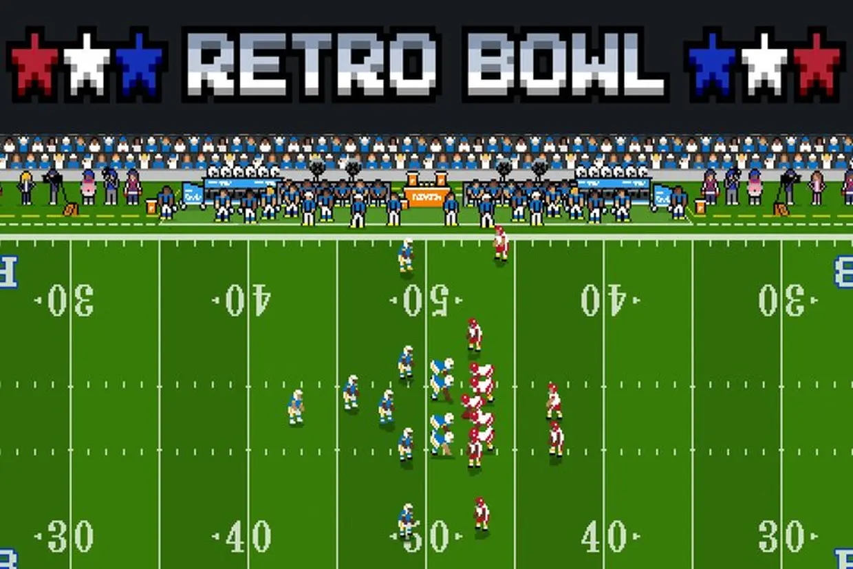 Retro Bowl, trải nghiệm bóng bầu dục Mỹ phong cách hoài cổ pixel giữa thời đại 3D
