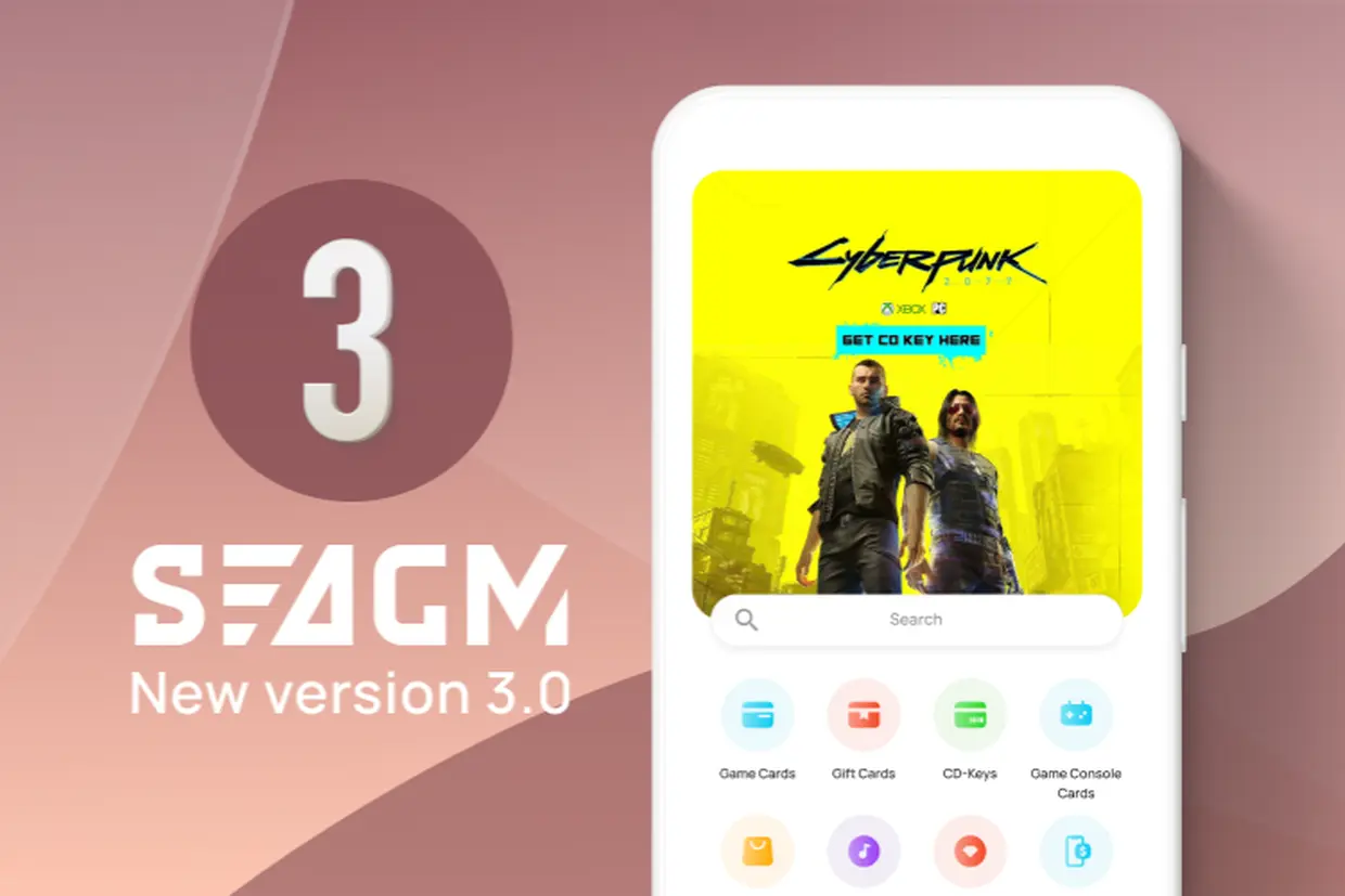 SEAGM: Ứng dụng nạp game và mua gift card quốc tế nhanh chóng, hỗ trợ đa thanh toán 24/7