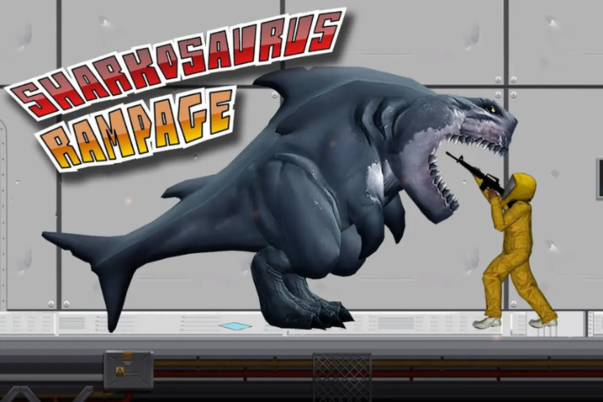 Sharkosaurus Rampage: Hành trình càn quét phòng thí nghiệm bí mật của sinh vật lạ