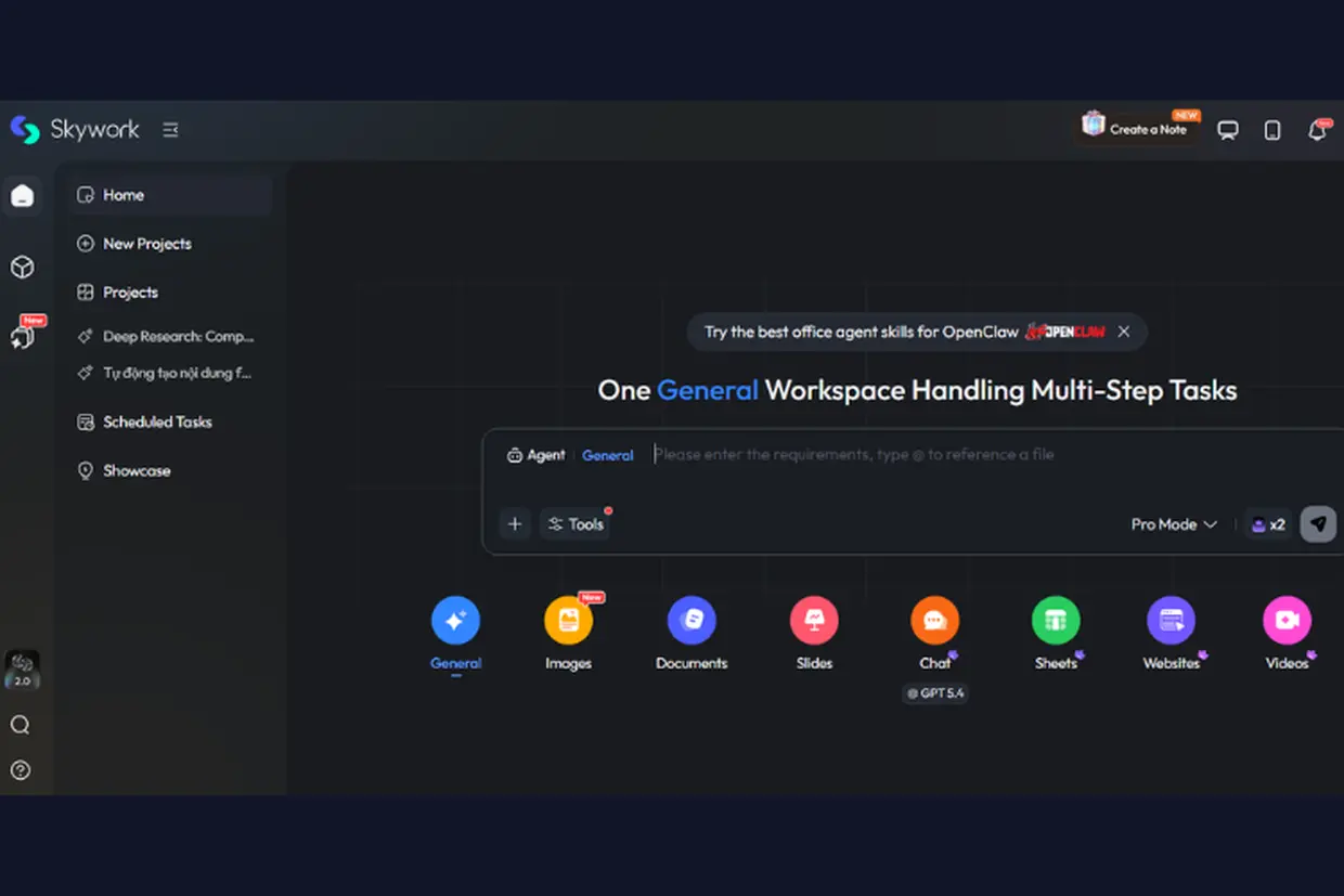 Skywork AI là gì? Đánh giá chi tiết trợ lý All-in-One AI Agent tích hợp Deep Research cực đỉnh  