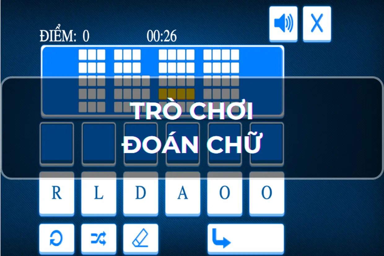 Cách làm chủ trò chơi Đoán Chữ trên Game Vui - Tựa game thử thách trí ...