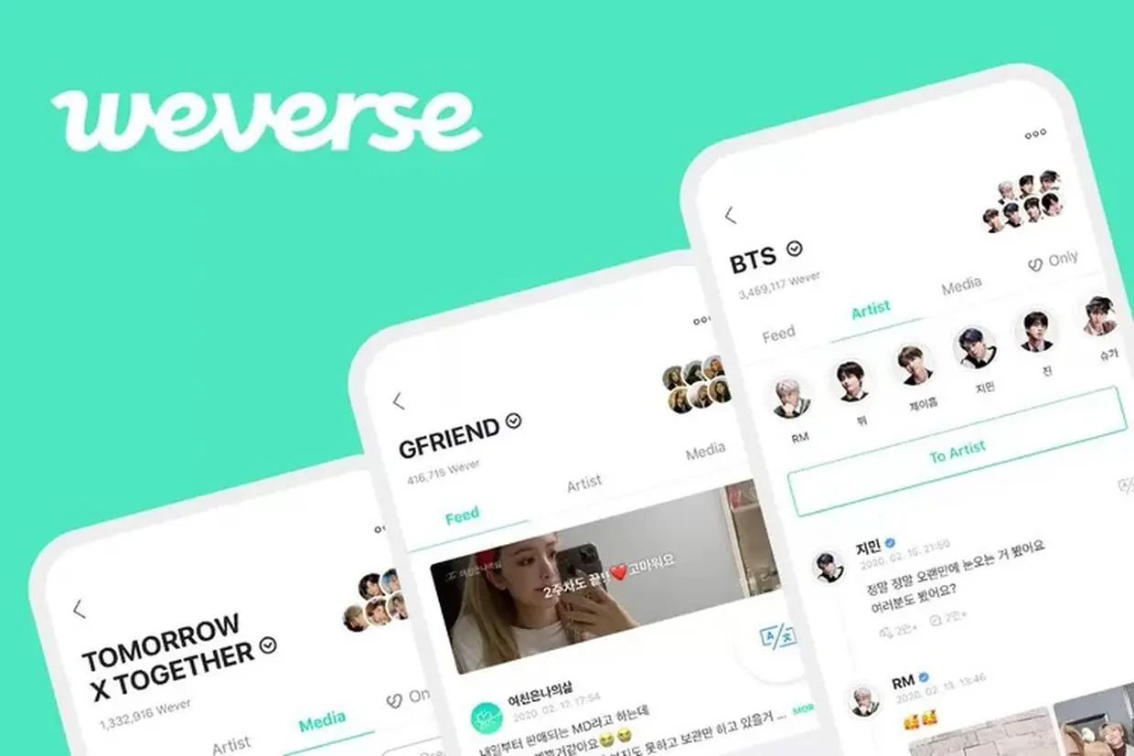Weverse: Nền tảng kết nối thần tượng và người hâm mộ hot nhất!