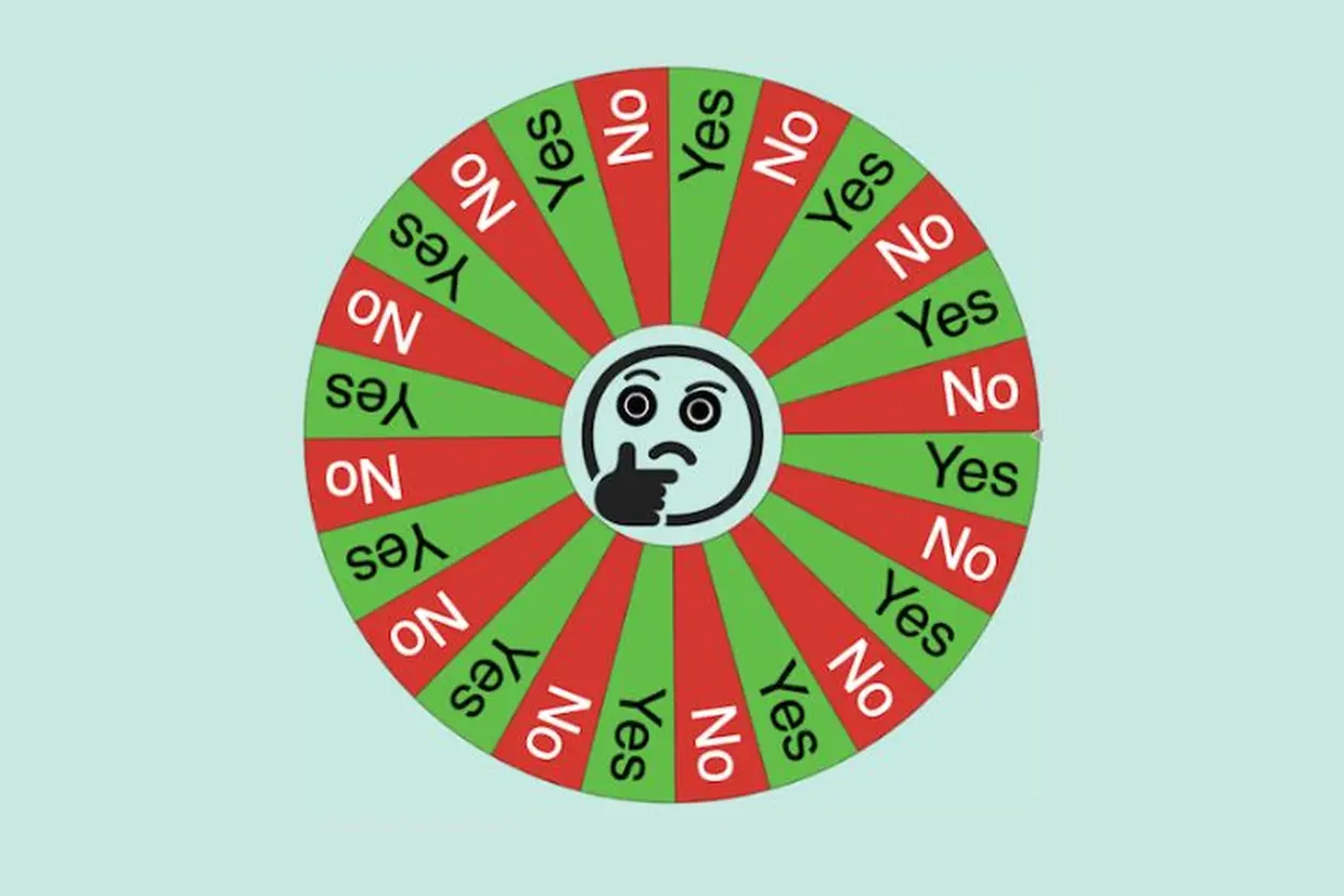 Tìm hiểu Yes No Wheel: Ứng dụng quay bánh xe ngẫu nhiên giúp bạn đưa ra quyết định nhanh chóng