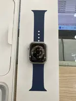 Đồng hồ Apple Watch Series 9 GPS 41mm Viền nhôm bạc Dây cao su xanh cỡ S/M MR903SA/A