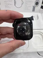 Đồng hồ Apple Watch Series 10 GPS 46mm Viền Nhôm Đen Bóng Dây Cao Su S/M MWWP3SA/A