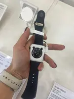 Đồng hồ Apple Watch Series 10 GPS 46mm Viền Nhôm Đen Bóng Dây Cao Su S/M MWWP3SA/A