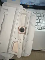 Đồng hồ Apple Watch Series 10 GPS 42mm Viền Nhôm Vàng Hồng Dây Cao Su S/M MWWH3SA/A