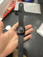 Đồng hồ Apple Watch Series 10 GPS 42mm Viền Nhôm Đen Bóng Dây Cao Su S/M MWWE3SA/A