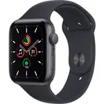 Apple Watch SE GPS 44mm viền nhôm xám dây cao su