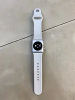 Đồng hồ thông minh Apple Watch Series 3 GPS, 38mm viền nhôm dây cao su Trắng MTEY2VN/A