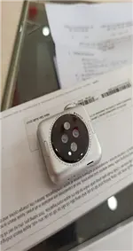 Đồng hồ thông minh Apple Watch Series 3 GPS, 38mm viền nhôm dây cao su Trắng MTEY2VN/A