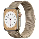 Apple Watch Series 8 GPS + Cellular, viền thép dây thép