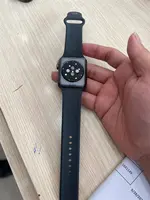 Đồng hồ thông minh Apple Watch Series 3 GPS, 42mm viền nhôm dây cao su Đen MTF32VN/A