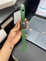 Đồng hồ thông minh Apple Watch Series 7 GPS 45mm viền nhôm xanh rêu MKN73VN/A