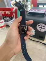 Đồng hồ thông minh Apple Watch Series 8 Demo 45mm GPS + Cellular viền nhôm đen 3K639PA/A