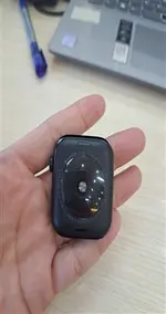 Đồng hồ thông minh Apple Watch SE 2 44mm GPS viền nhôm đen dây cao su MNK03VN/A