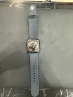 Đồng hồ thông minh Apple Watch Series 8 45mm GPS viền nhôm đen dây cao su MNP13VN/A