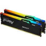 RAM Desktop Kingston FURY Beast RGB 64GB (2x32GB) DDR5 bus 5600Mhz (KF556C40BBAK2-64)