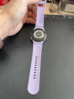 Đồng Hồ Thông Minh Samsung Galaxy Watch5 Bluetooth 40mm Bạc (dây đeo tím)  - R900