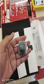Đồng hồ thông minh Apple Watch SE GPS + Cellular 44mm viền nhôm bạc dây Nylon Xanh MYEW2VN/A