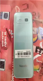 Điện thoại Masstel Lux 10 4G Xanh ngọc