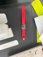 Apple Watch Series 7 GPS 41mm viền nhôm dây cao su Đỏ