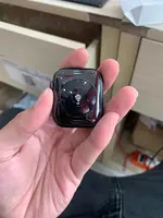 Đồng hồ thông minh Apple Watch SE GPS + Cellular 44mm viền nhôm Xám dây Nylong Đen MYF12VN/A
