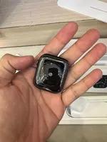 Đồng hồ thông minh Apple Watch SE GPS + Cellular 44mm viền nhôm Xám dây Nylong Đen MYF12VN/A