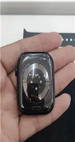 Đồng hồ thông minh Apple Watch Series 7 GPS + Cellular 45mm viền nhôm Đen MKJP3VN/A