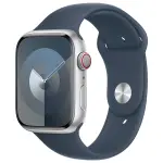 Apple Watch Series 9 GPS + Cellular 45mm Viền nhôm Dây cao su cỡ M/L