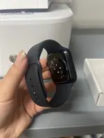 Đồng hồ thông minh Apple Watch Series 8 Demo 45mm GPS + Cellular viền nhôm đen 3K639PA/A